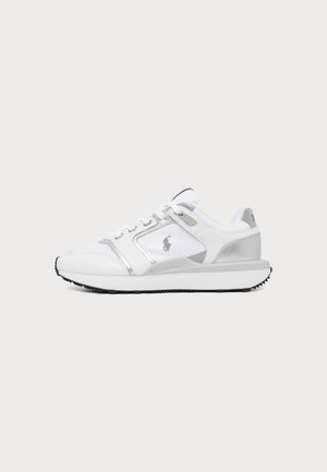 Polo Ralph Lauren, LOW TOP LACE - Zapatillas - white/silver