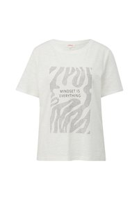 T-shirt imprimé - ecru