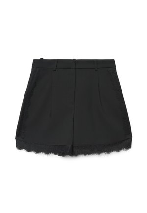 Calliope, PANTALONE PIZZO - Shorts - ultrablack