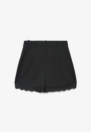 Calliope, PANTALONE PIZZO - Shorts - ultrablack