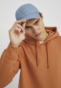 BZB UNI LOURD - Sweat à capuche - pêche