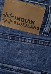 Indian Blue jeans BAGGY - Jeans Straight Leg - blue grey denim