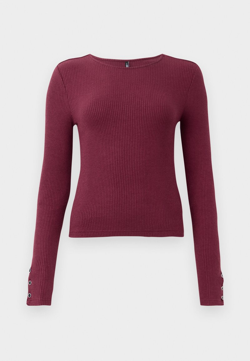 Only Longsleeve donkerrood Only Longsleeve donkerrood