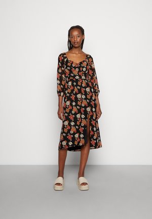 Hollister Co. MIDI DRESS  - Φόρεμα ημέρας - black