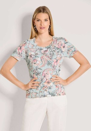 T-Shirt print - sage   multicolour