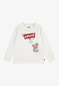 Levi's® COWBOY BATWING TEE - Tops ar garām piedurknēm - egret