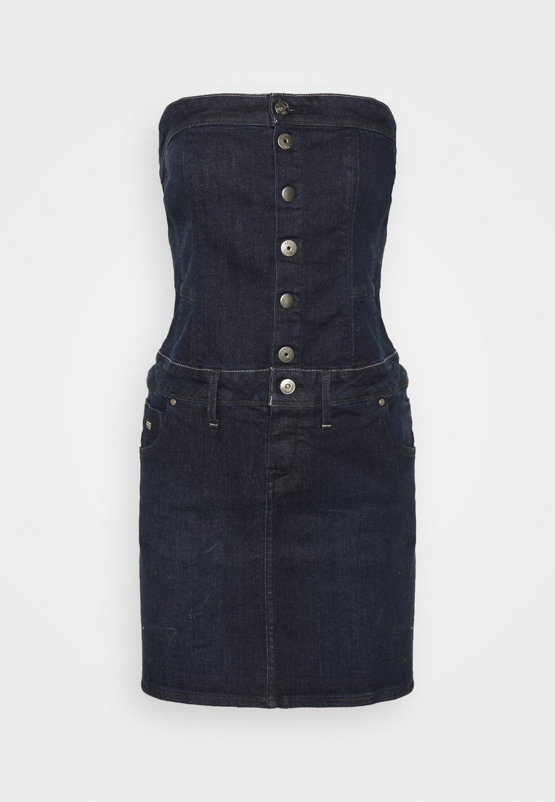 G-Star Jurk blauw denim/bluedenim