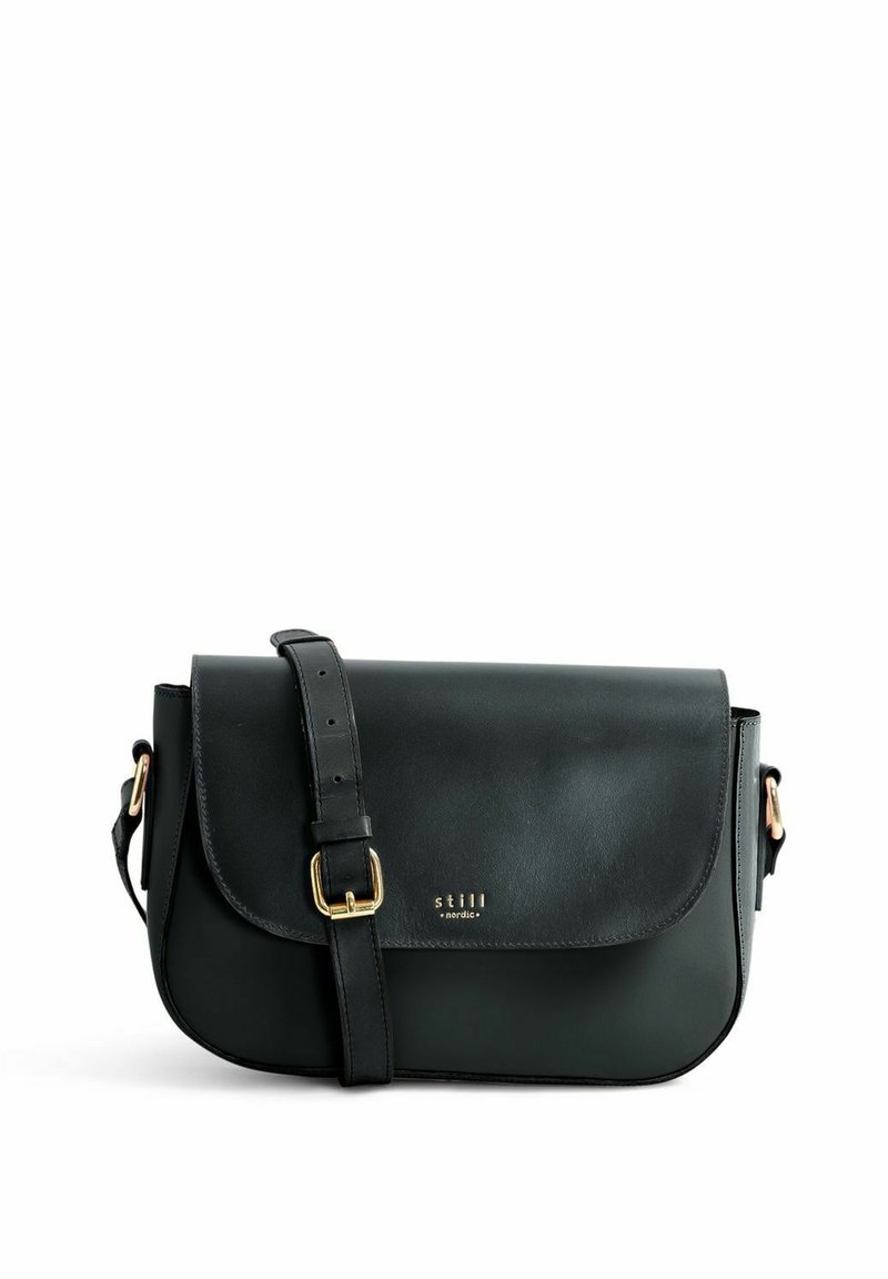 Still Nordic stillPura round Crossbody - Taška cez plece - black