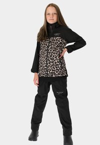 Unselected, black leopard