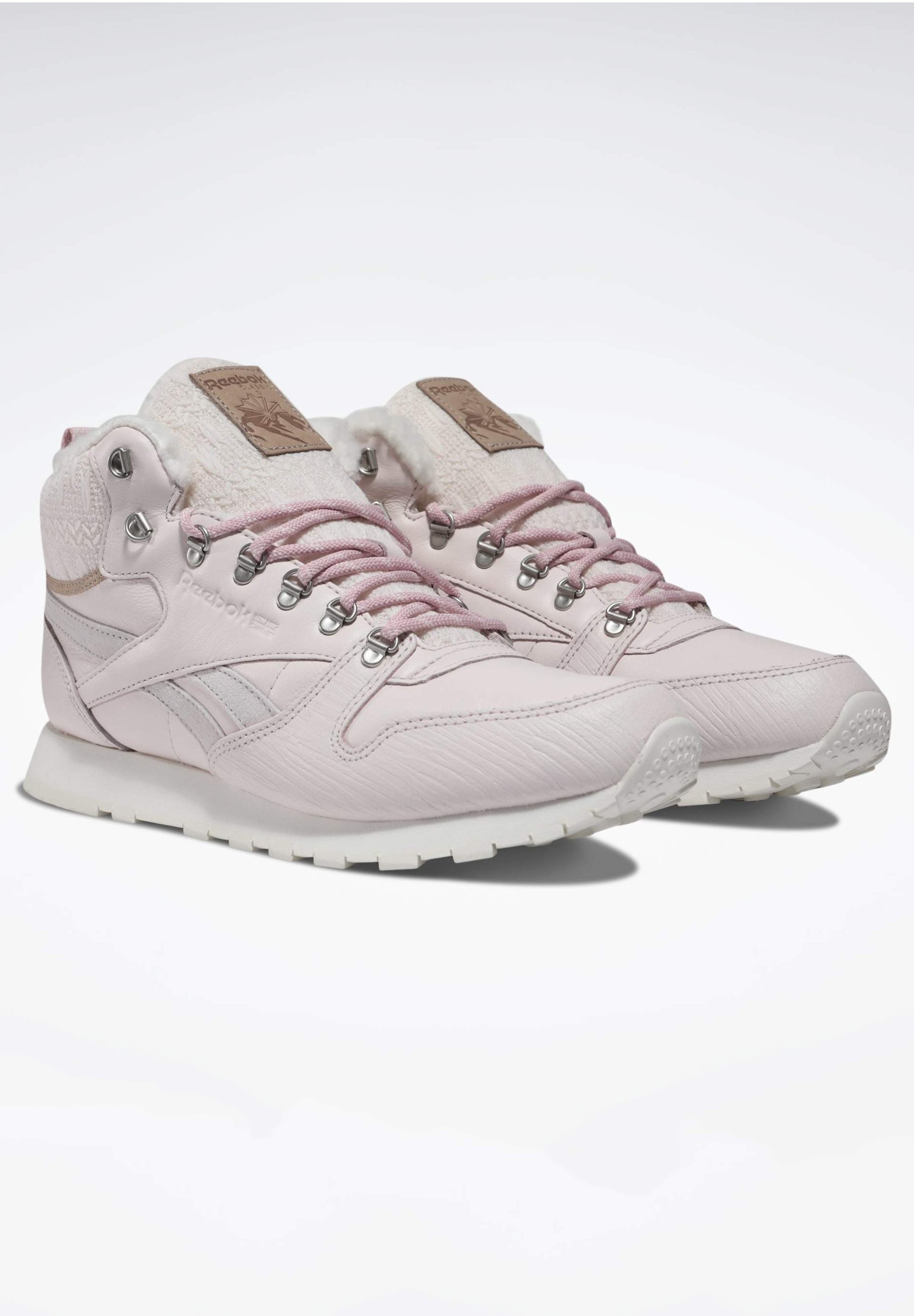 Women's shoes Reebok Classic Leather Arctic Boot Black/ Chalk/ Camel/ Pink