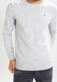 Tommy Jeans Felpa - mottled grey