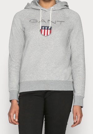 GANT Jersey con capucha - grey