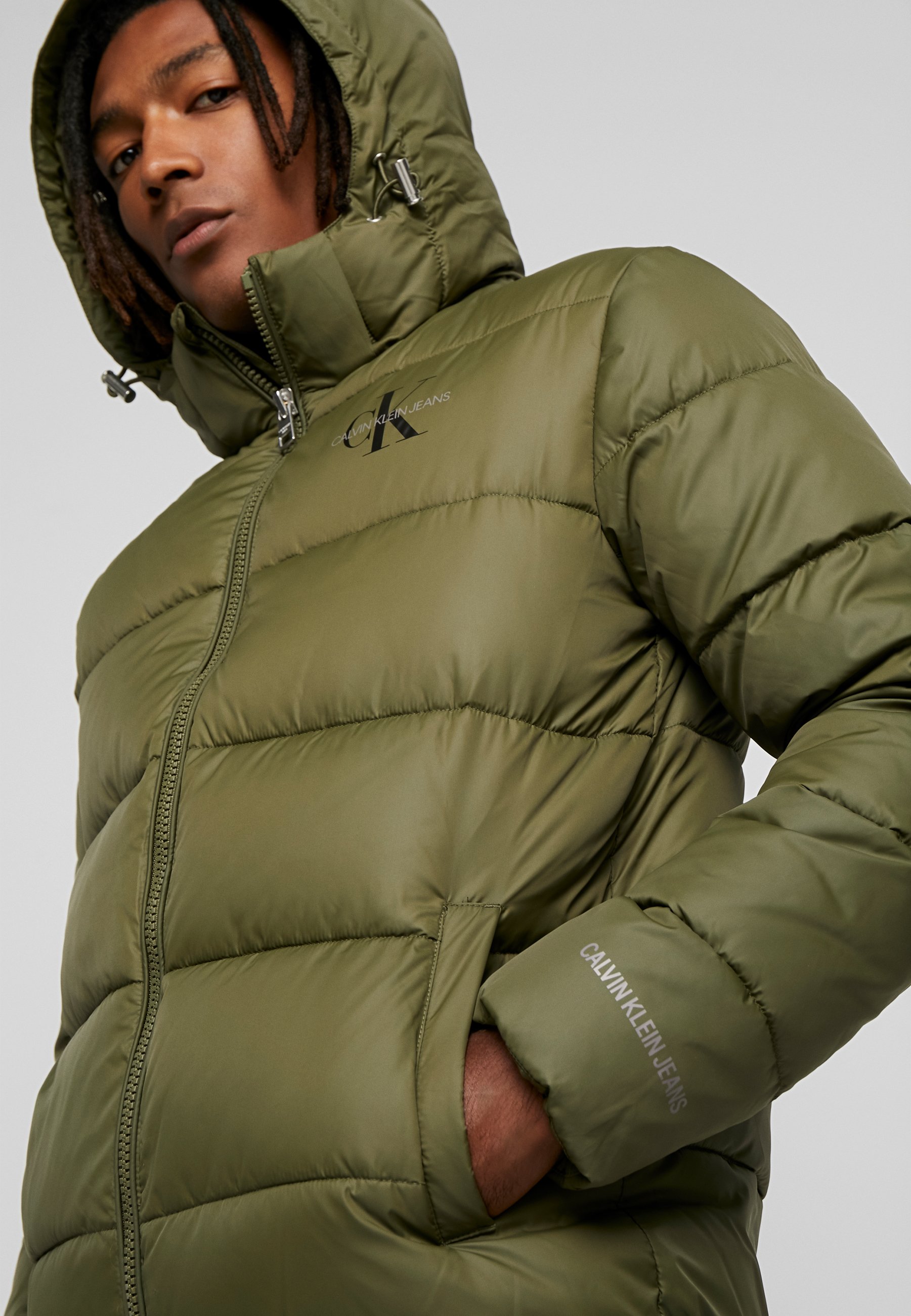 MONOGRAM PADDED JACKET Vinterjacka black MONOGRAM PADDED JACKET Vinterjacka black