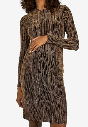 Cocktailjurk - gold-coloured