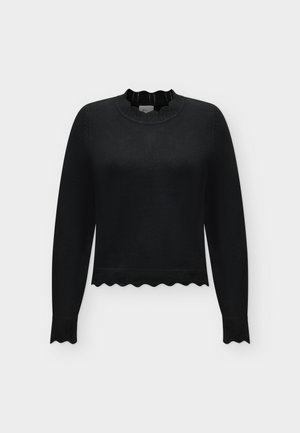 VILA, VINIKOLINA O NECK  - Pullover - black beauty