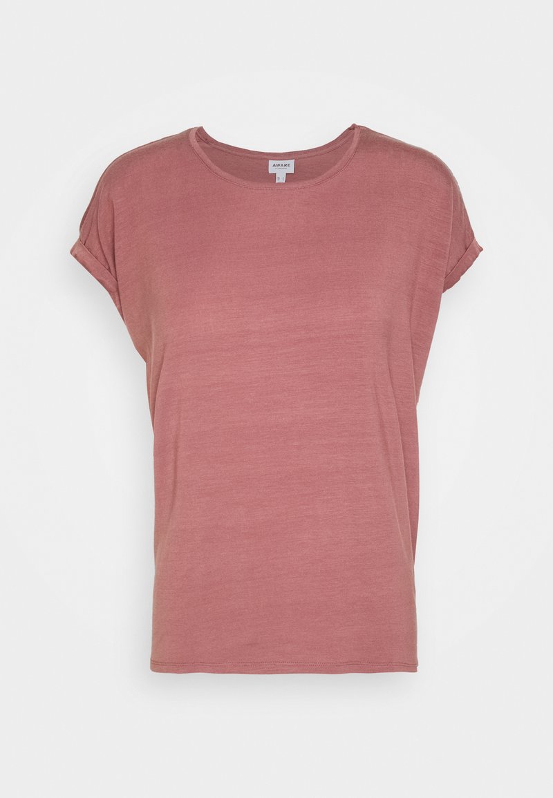 Vero Moda T-shirt basic lichtbruin