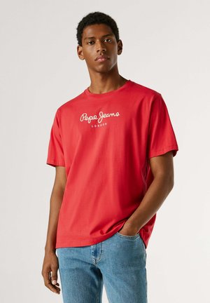 EGGO  - T-Shirt print - summer red