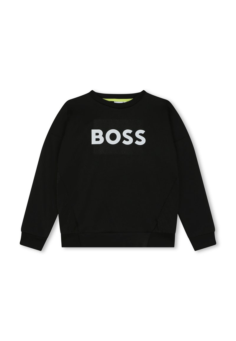 BOSS Kidswear Sweater zwart