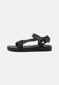 YOURTURN - UNISEX - Sandalai - black Miniatiūros vaizdas 1