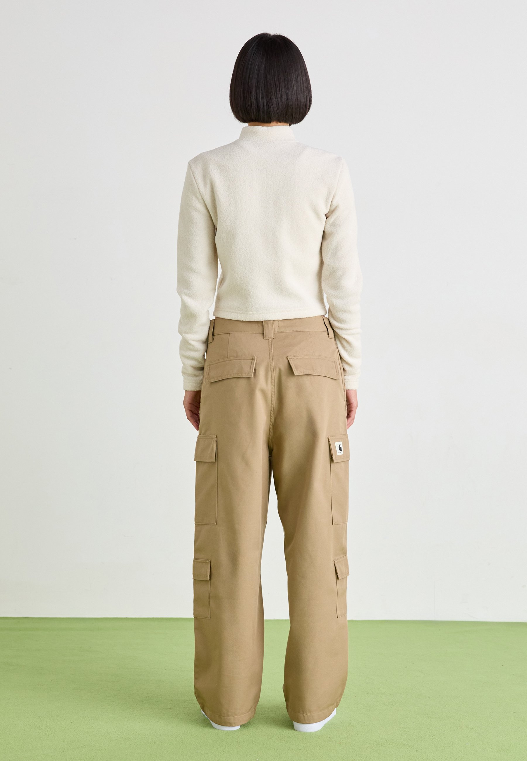 Carhartt WIP KINGSLEY PANT - Cargo trousers - beige - Zalando.ie