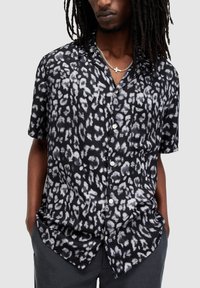 AllSaints LEOPAZ - Button down-skjorte - jet black