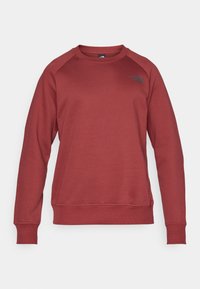RAGLAN BOX CREW - Sweatshirt - sumac/asphalt grey