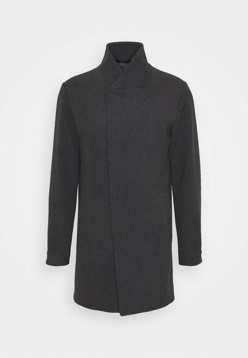 jack & jones Mantel donkergrijs gemêleerd jack & jones Mantel donkergrijs gemêleerd