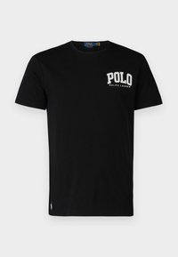 CUSTOM SLIM FIT LOGO JERSEY T-SHIRT - T-shirt print - black