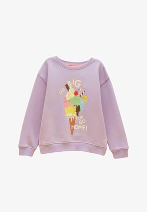 Joules, REGULAR FIT - GIRLS SUMMERDAYS SCREENPRINT CREW NECK SWEATSHIRT . - Sweatshirt - lilac purple