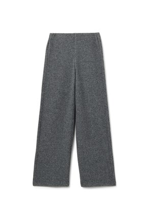 WIDE - Pantalones - grey marl