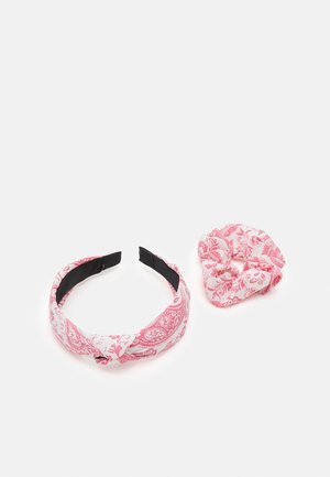 LPSIO HAIRBAND SCRUNCHIE SET UNISEX - Haaraccessoire - strawberry pink