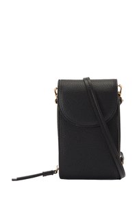 PARFOIS WITH FLAP CLOSURE - Ovitek za telefon - black