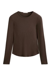 SOFT TOUCH LONG SLEEVE - Top dugih rukava - brown