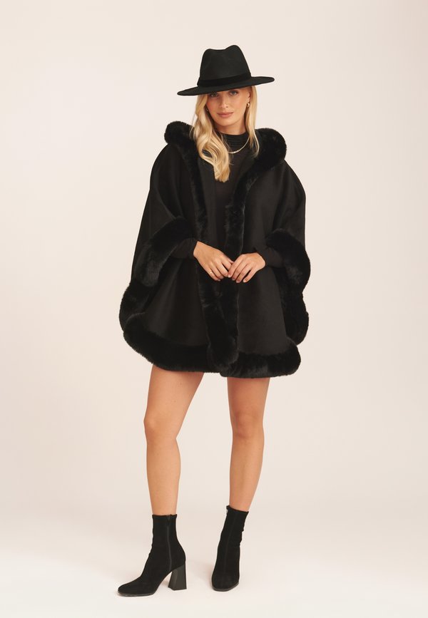 SOFT TRIM HOODED - Cape3