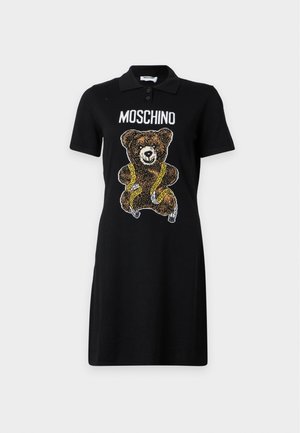 MOSCHINO, Gebreide jurk - nero