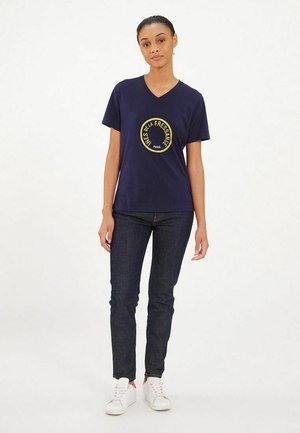 AURORE - T-shirt imprimé - blue yellow