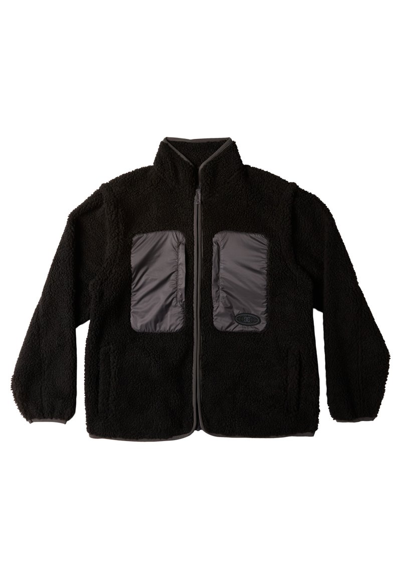 DC Shoes Fleecejas zwart DC Shoes Fleecejas zwart