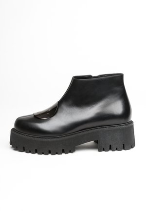 WITH LOGO - Ankle boots - black