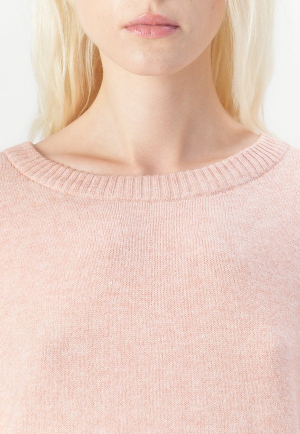 VIRIL O-NECK  - Jumper - misty rose melange4