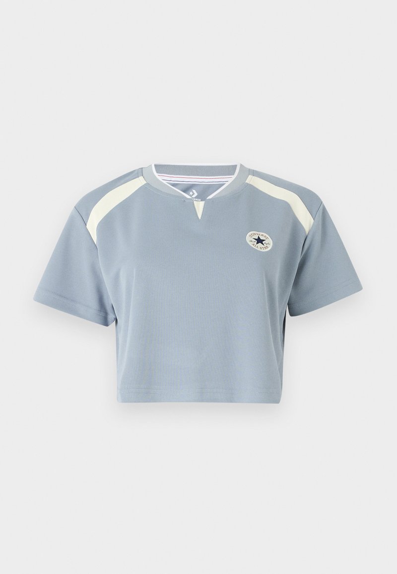 Converse T-shirt print blauw