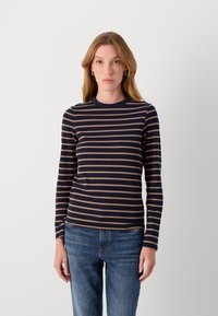 Lindex KATARINA - Pikkade varrukatega topp - dark navy