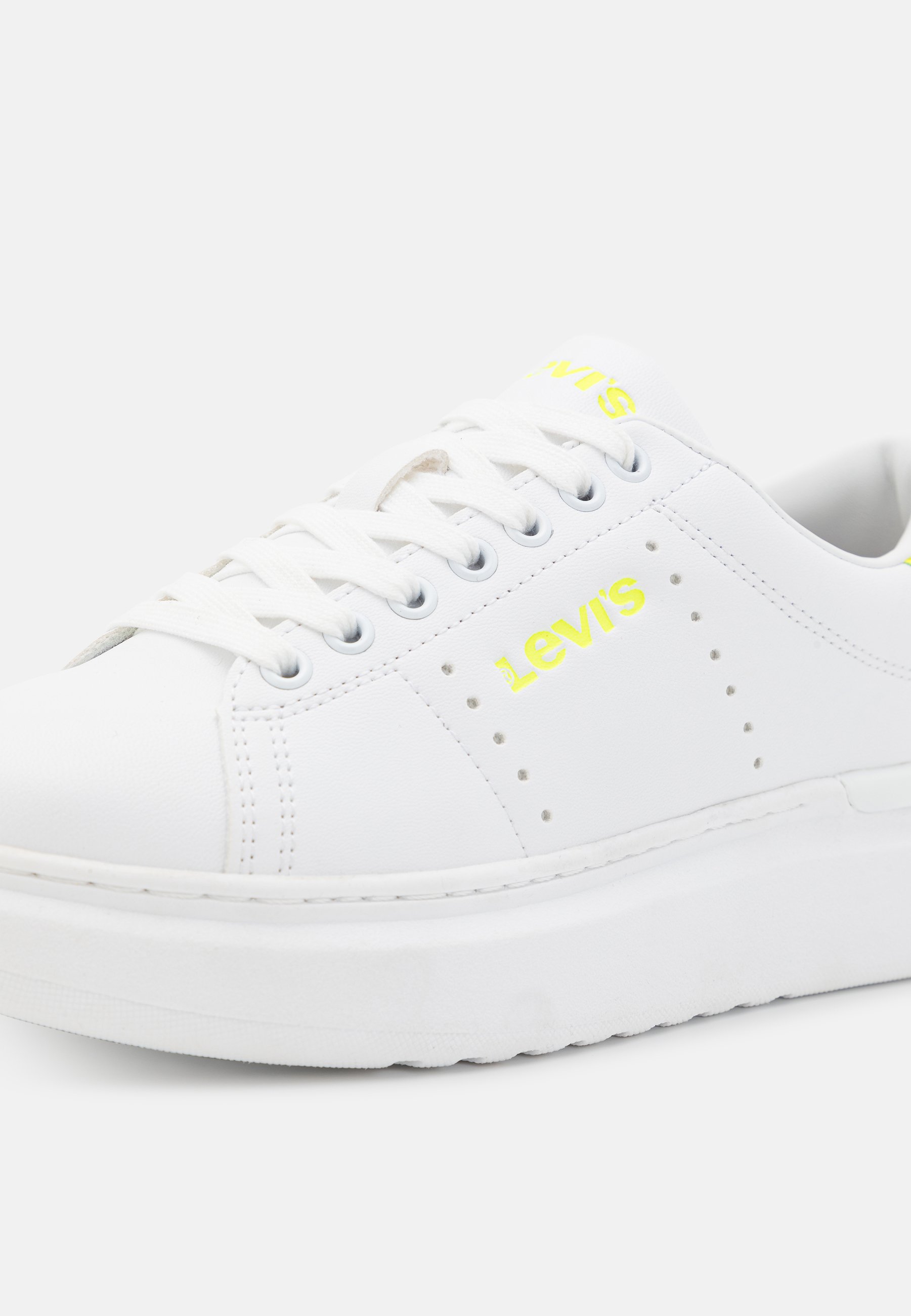 ELLIS MAX - Trainers - white/yellow 