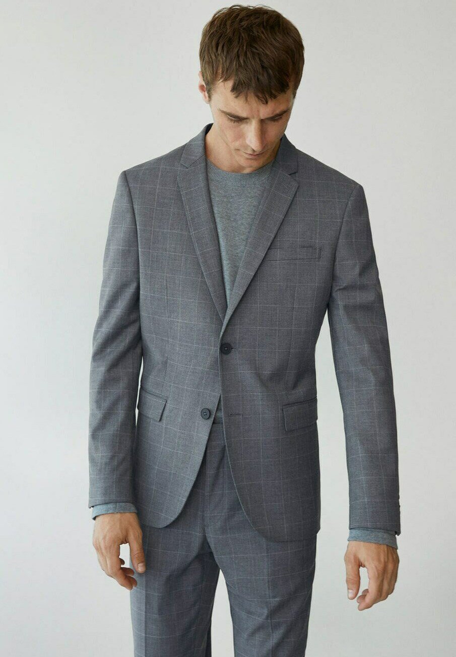 Mango PAULO - Chaqueta de traje - gris - Zalando.es