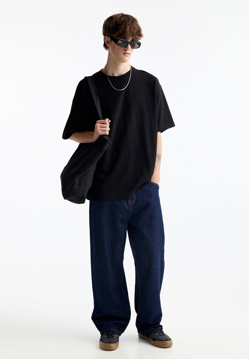 Maglietta A Rete Da Uomo, A Maniche Corte, Casual, Estiva, Leggera, Streetwear, Nero , XL - Foto 10