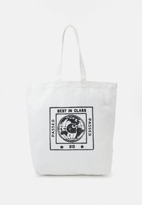 Carhartt WIP - STAMP TOTE UNISEX - Tote bag - white/black Thumbnail Image 1