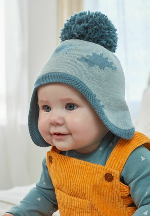 TRAPPER - Mütze - blue dinosaur
