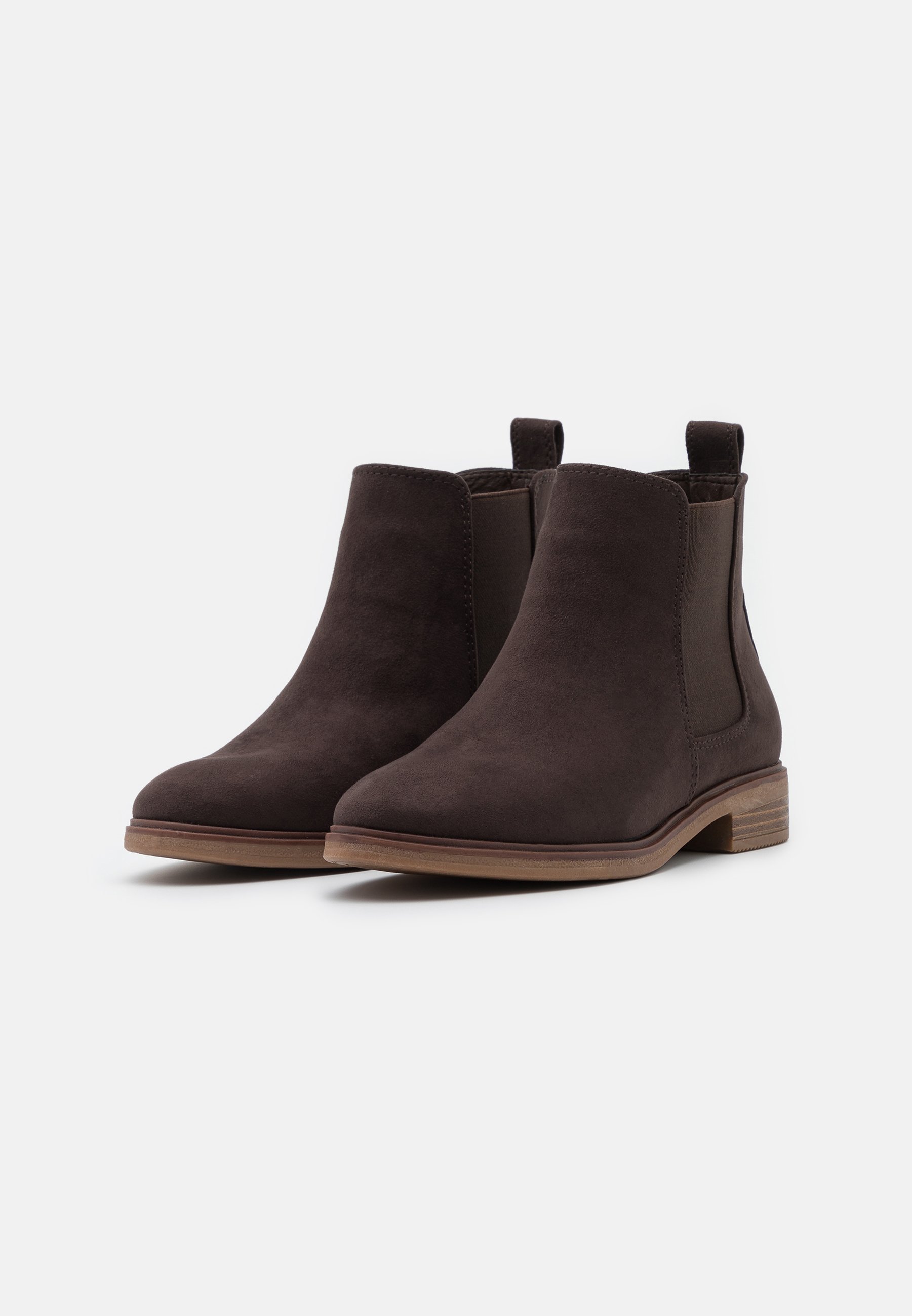 evans brown ankle boots