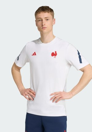 FRANCE TEE - T-Shirt sport - white