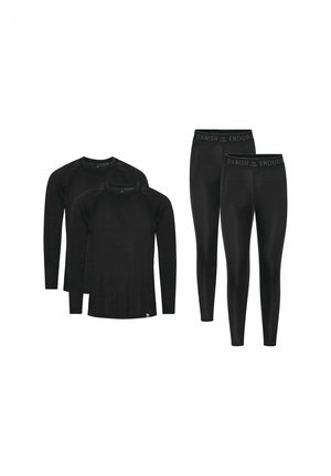 UNISEX SUSTAIN SET 2-PACK - Sada spodního prádla - black