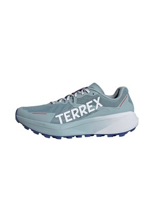 AGRAVIC - Scarpe da trail running - magic grey   cloud white   semi lucid blue